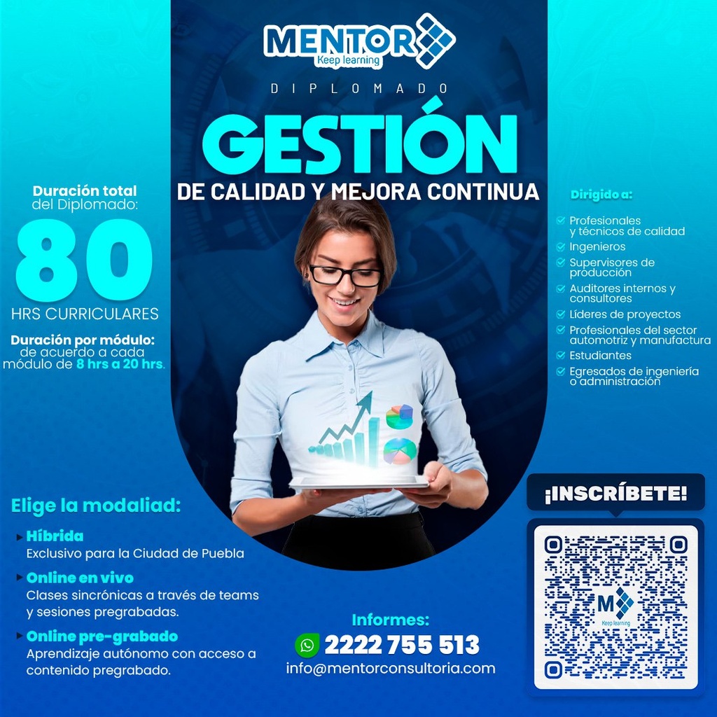 Diplomado en Gestión de la Calidad y Mejora Continua
