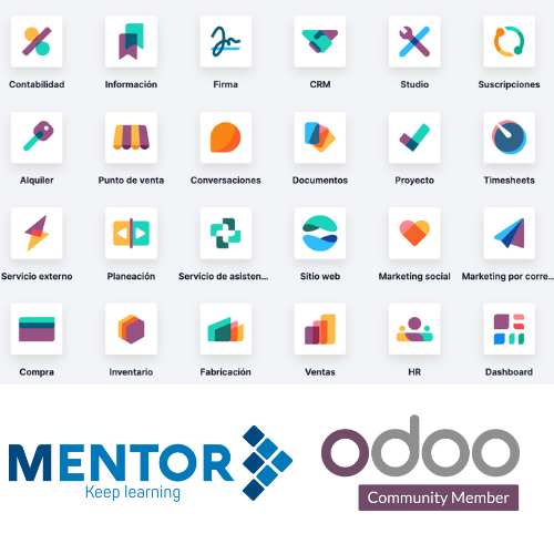 Programación en ERP Odoo v.17 -online- 